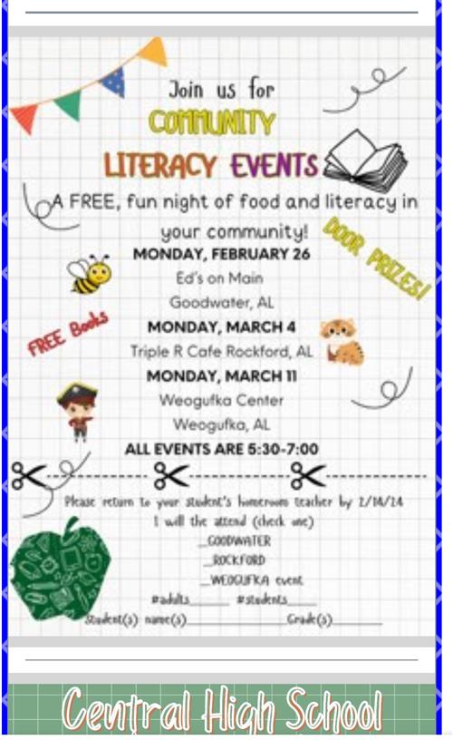 Literacy Events